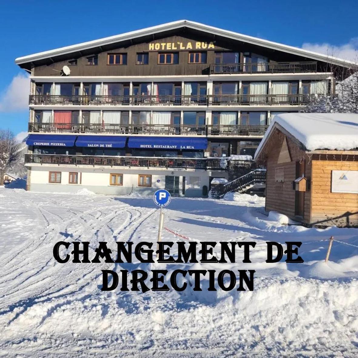 Hotel La Rua Albiez-Montrond Exterior foto